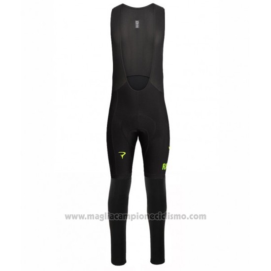 2016 Abbigliamento Ciclismo Sky Verde e Nero Manica Lunga e Salopette